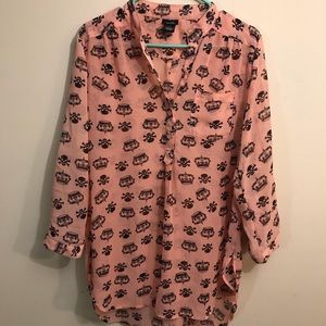 Rue21 Chiffon Tunic Top